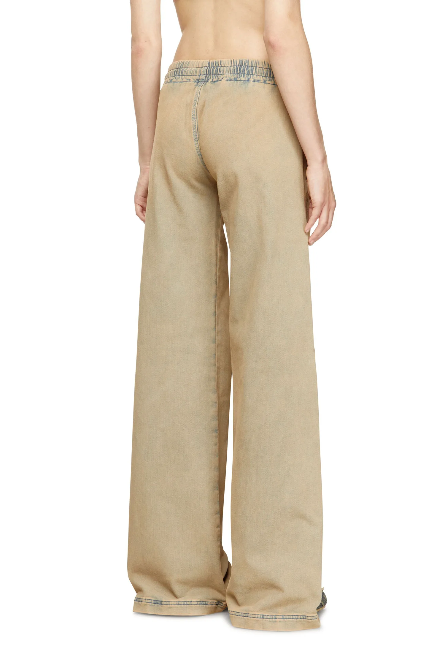 Женские джинсовые брюки-джоггеры 2078 D-AINTY JOGG Diesel, Light brown — фото 4