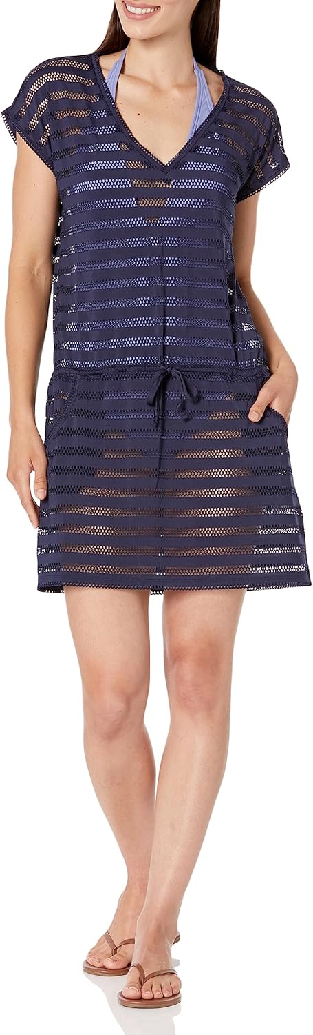 

Женский базовый купальник Calvin Klein с завязками, Navy