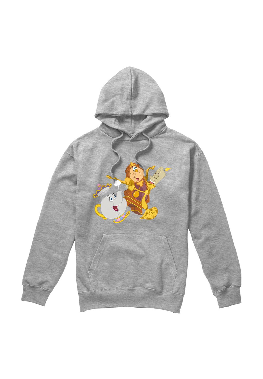 

Толстовка BEAUTY AND THE BEAST POTTS LUMERIE COGSWORTH Disney, серый