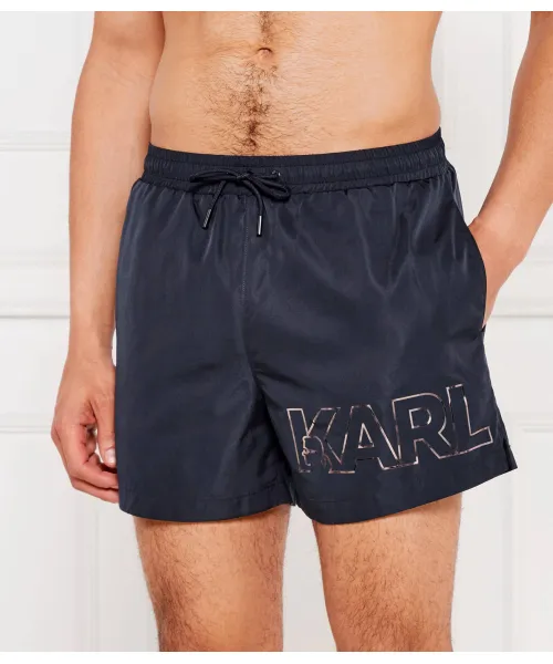 

Пляжные шорты Regular fit Karl Lagerfeld, синий