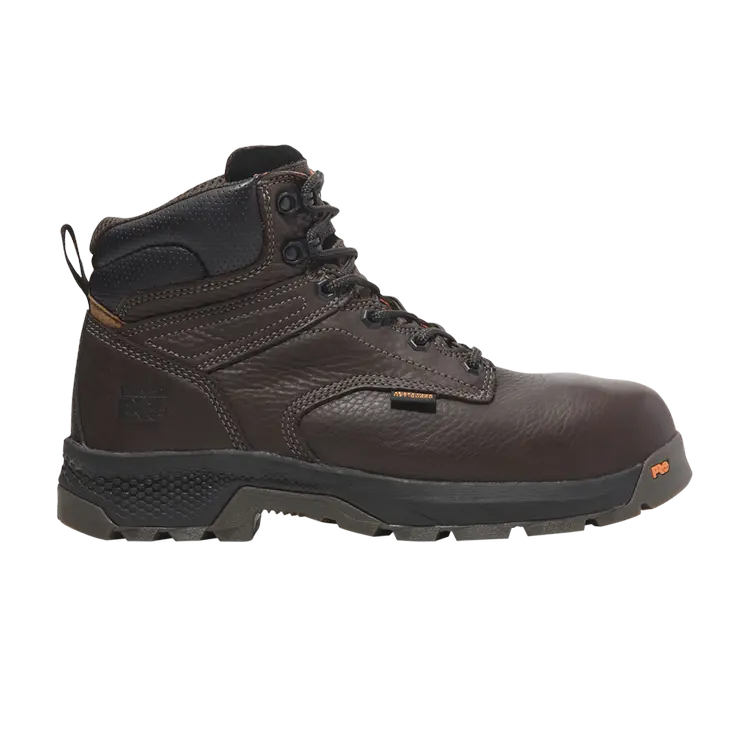 

Ботинки Timberland TiTAN EV 6 Inch Composite Toe Work Boot, коричневый