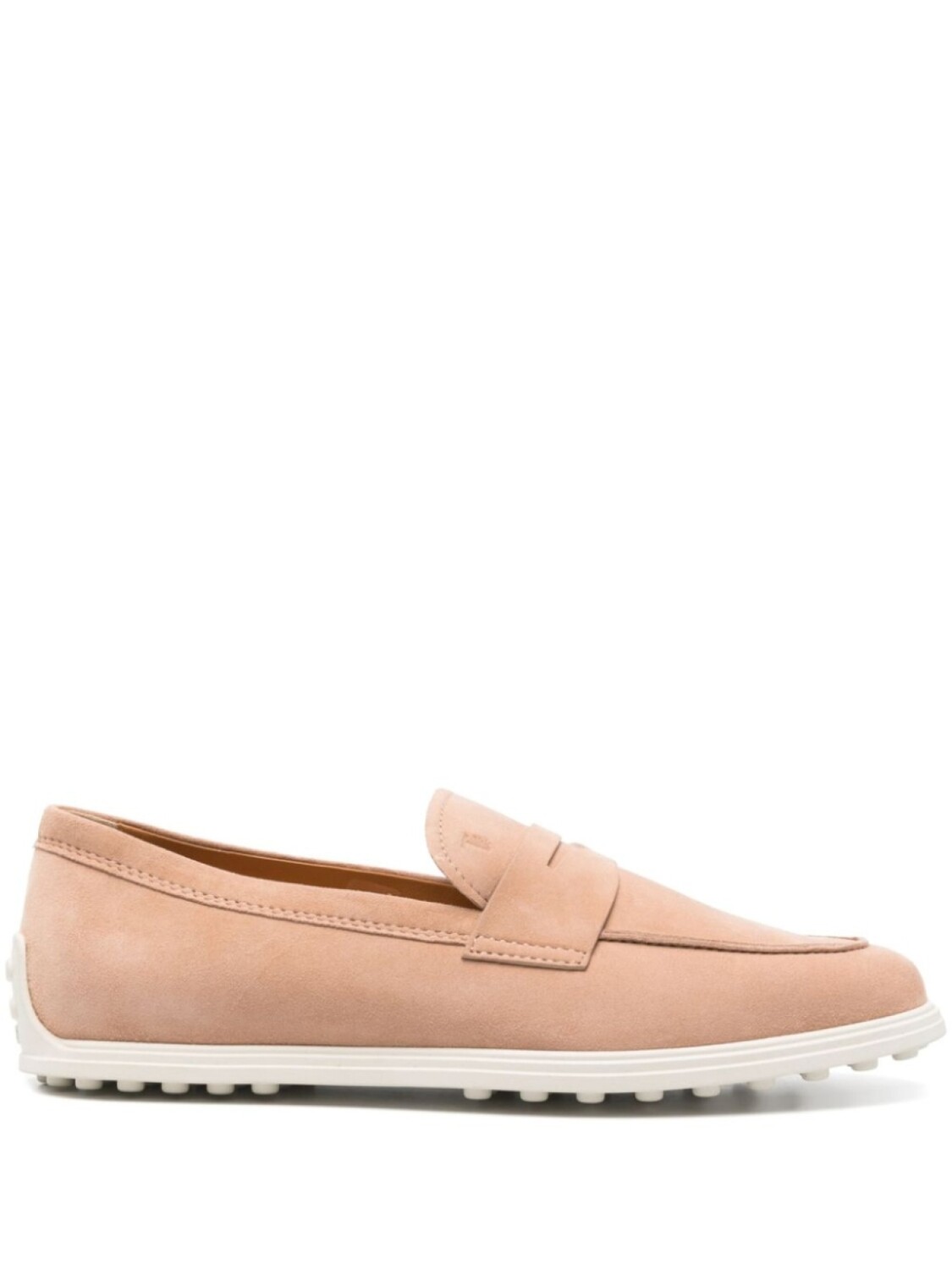 

Замшевые мокасины Tod's, розовый