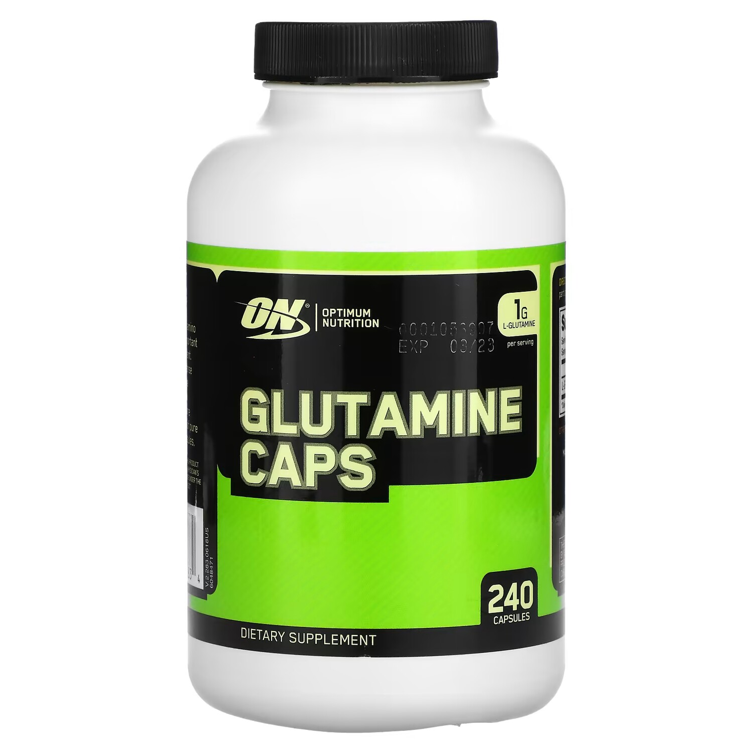 

Optimum Nutrition глутамин 1000 мг 240 капсул (500 мг в 1 капсуле)