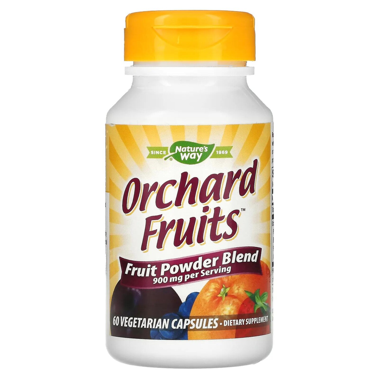 

Nature's Way Orchard Fruits 12 Fruit Blend 60 Vegetarian Capsules