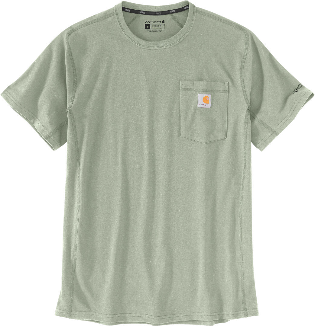 

Футболка Carhartt Force Relaxed Fit Midweight Short Sleeve Pocket T-Shirt, цвет Light Green