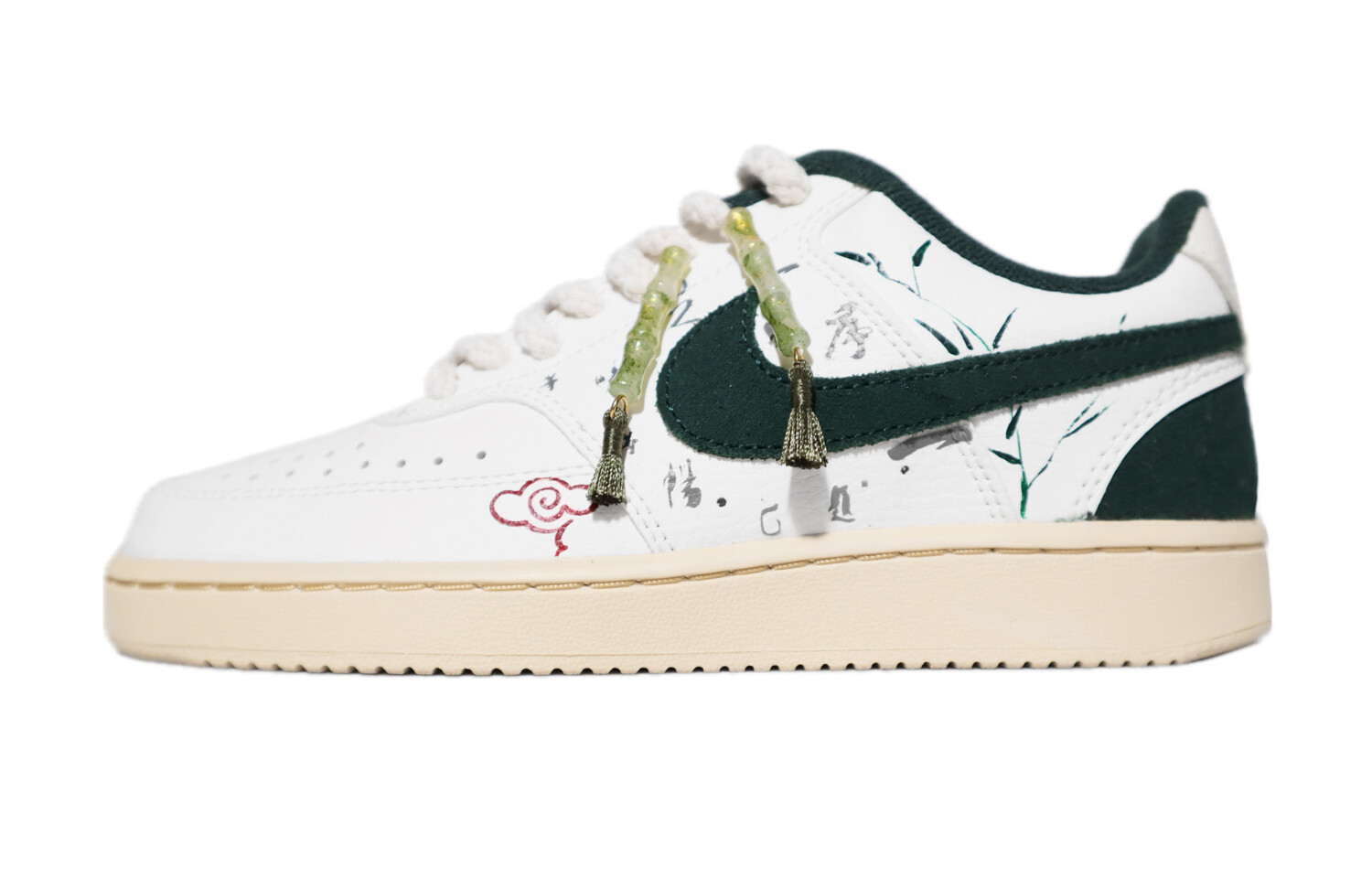 

Кроссовки для скейтбординга Nike Court Vision 1 унисекс, Off-white