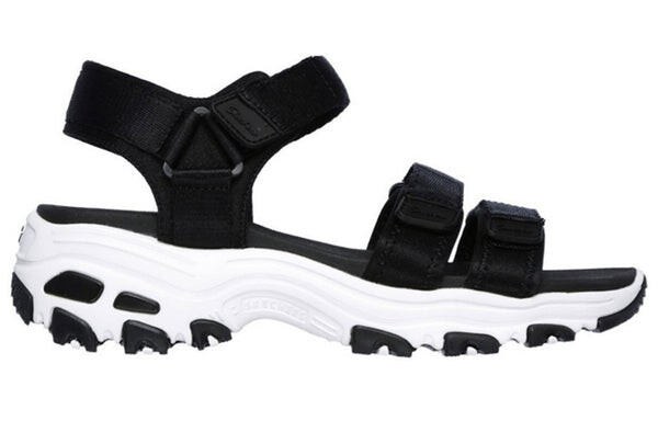 Сандалии d'lites sandals black Skechers, черный — фото 2