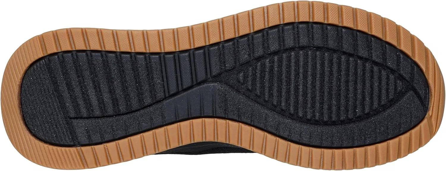Мужские кроссовки Skechers Hands Free Slip-ins - Bobs Sport Squad Chaos 4 Trainers, Black Mesh. — фото 2