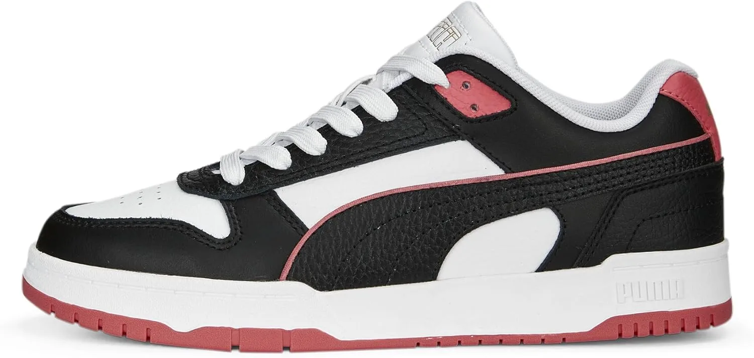 Кроссовки RBD Game Low Track Shoe Puma, белый/черный/золотой