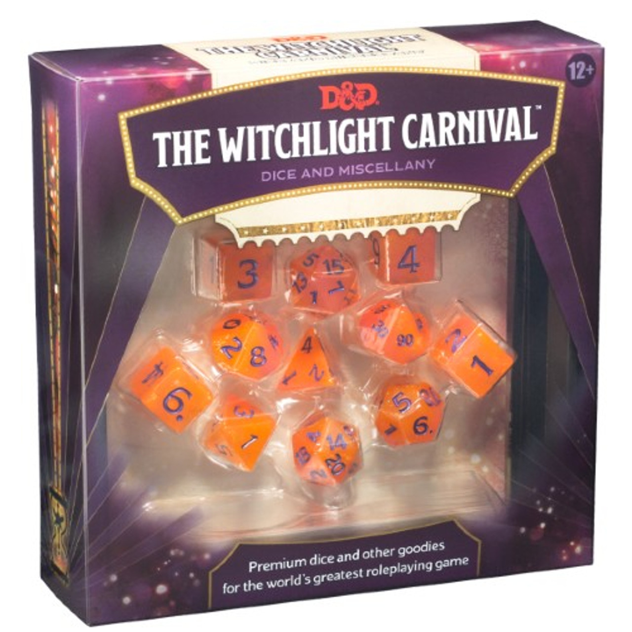 

Аксессуары Dungeons & Dragons 5E RPG: The Witchlight Carnival - Dice & Miscellany