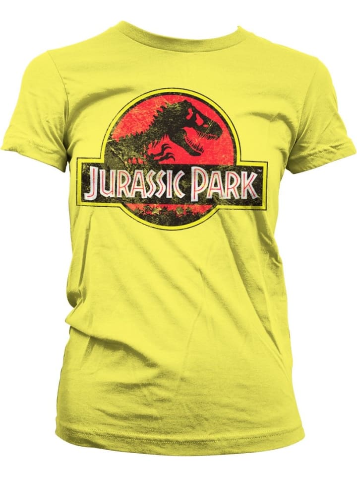 

Футболка Jurassic Park, желтый
