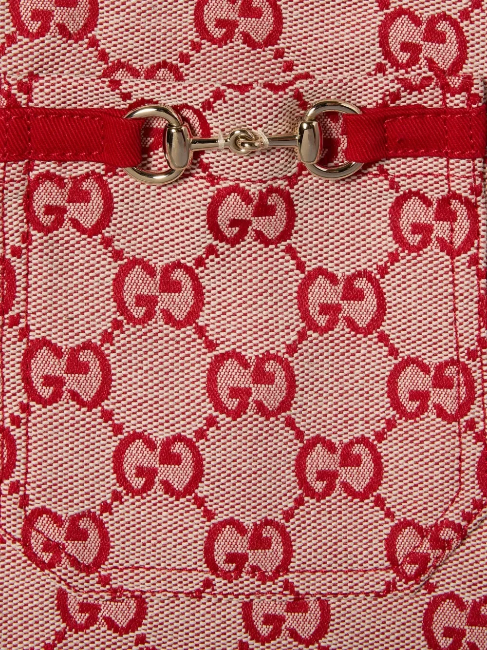 Платье с узором Gg Gucci Kids, нейтральный — фото 3
