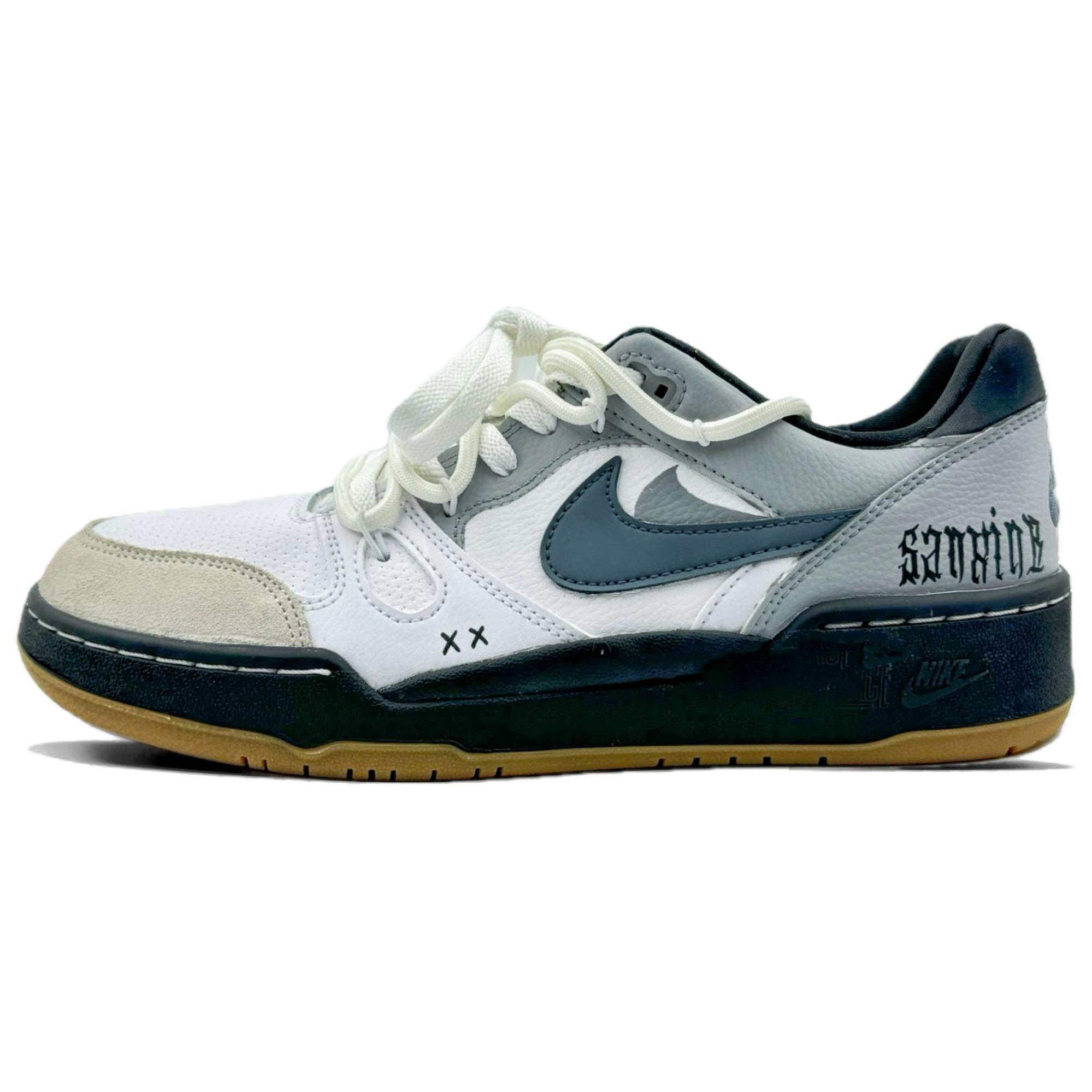 

Низкие противоскользящие износостойкие кроссовки для скейтбординга Full Force, мужские, серые Nike, Silver