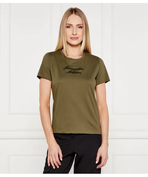 

Футболка Regular fit Aeronautica Militare, зеленый