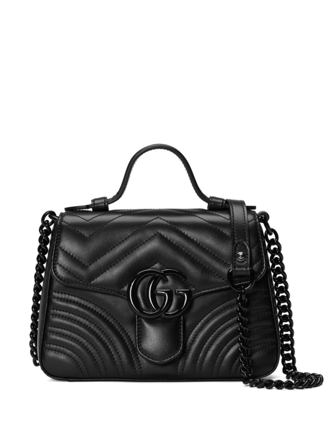 

Мини-сумка Gucci GG Marmont, черный