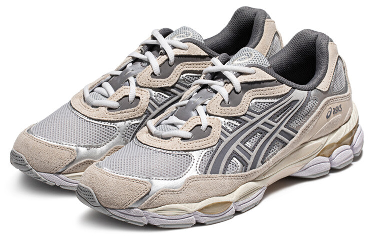 Мужская обувь Asics GEL-NYC Lifestyle, Серый/Желтый — фото 2