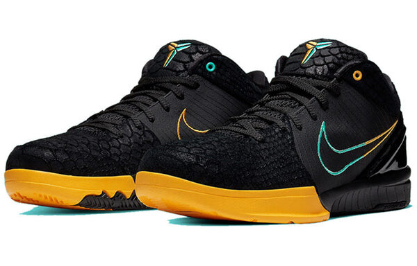 Кроссовки zoom kobe 4 protro Nike, черный — фото 3