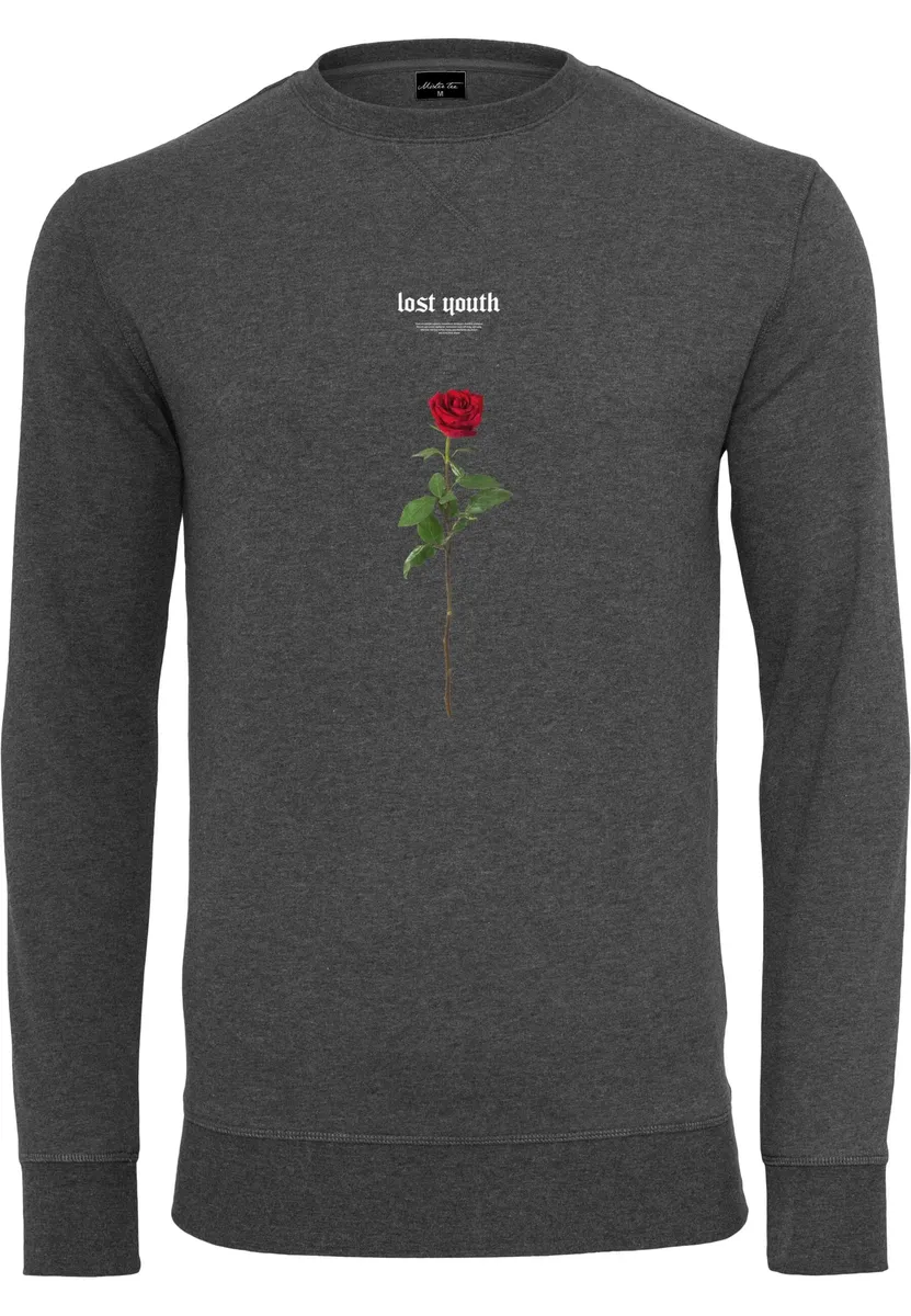 

Свитер MisterTee с круглым вырезом "MisterTee Men's Lost Youth Rose Crewneck", цвет Charcoal