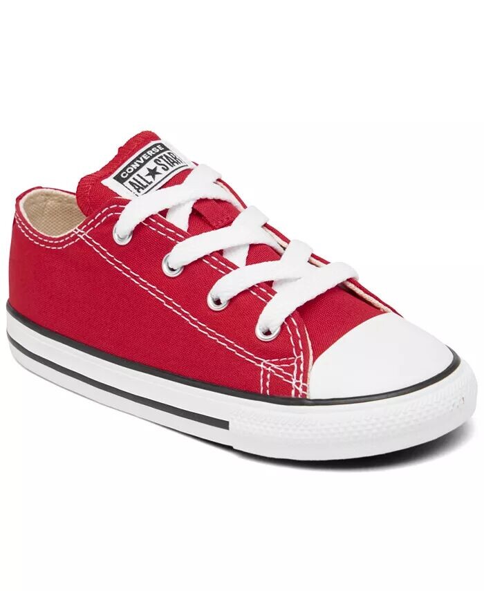 

Оригинальные кроссовки Chuck Taylor Toddler от Finish Line Converse, красный