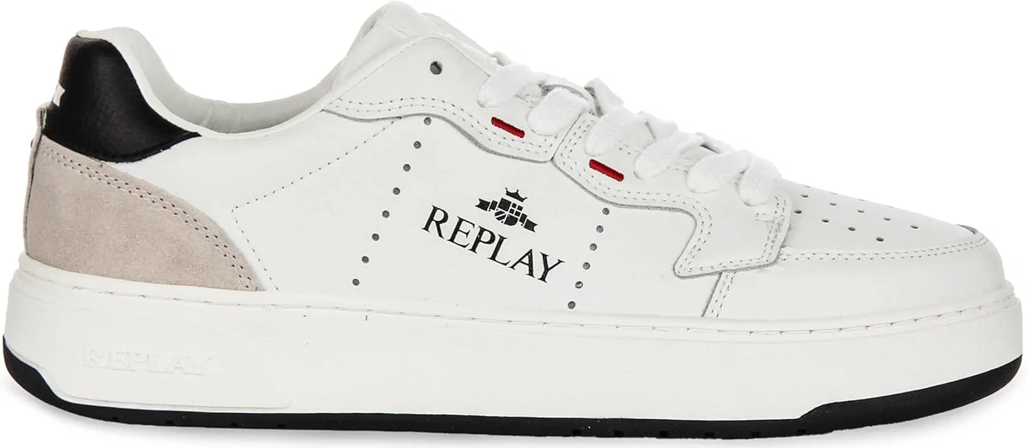 Кроссовки Replay Herren Kai Action Sneaker, 206 Red White — фото 2