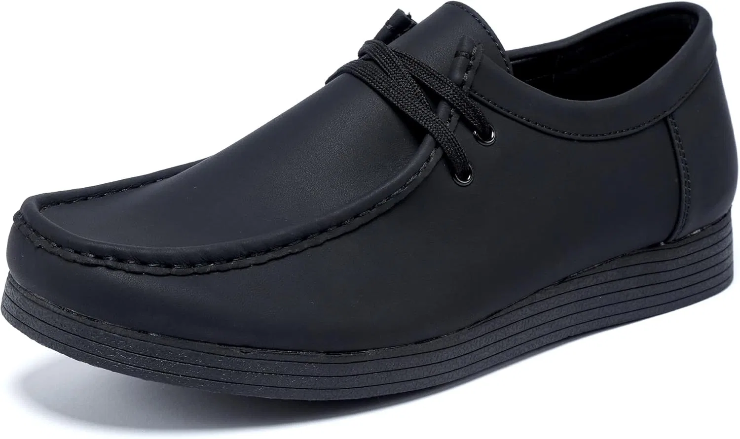 Мужские лоферы кожаные повседневные, Black OVPMKC