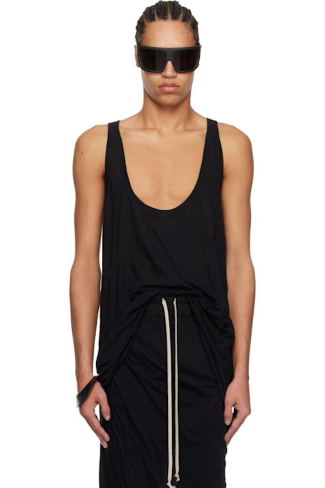 

Черный топ Hollywood Lo Cut Rick Owens