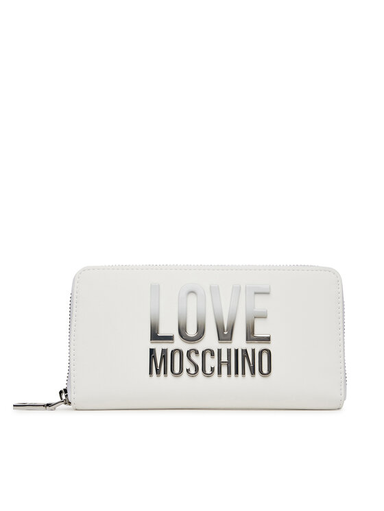 

Большой женский кошелек JC5730PP0MKD0100 Love Moschino, белый