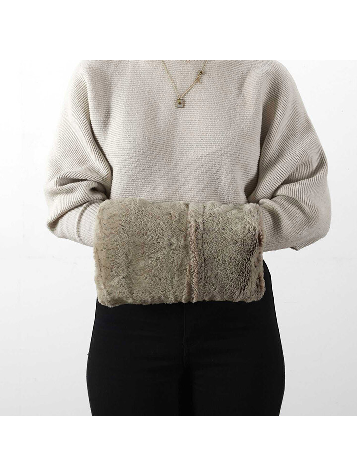 

Варежки The Concept Factory Muff Handwärmer, бежевый