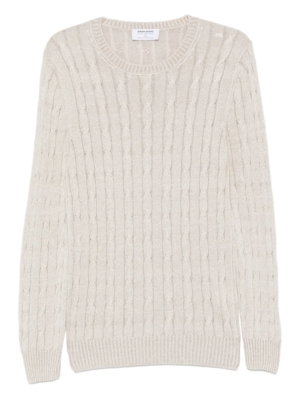 

Свитер с круглым вырезом Gran Sasso, нейтральный