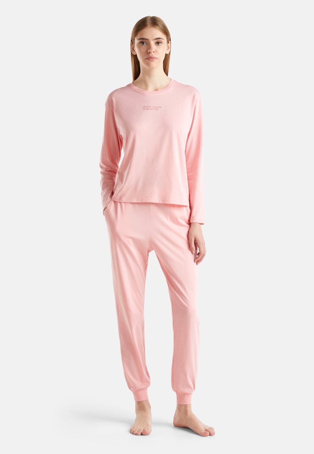 

Пижамные штаны United Colors of Benetton, розовый