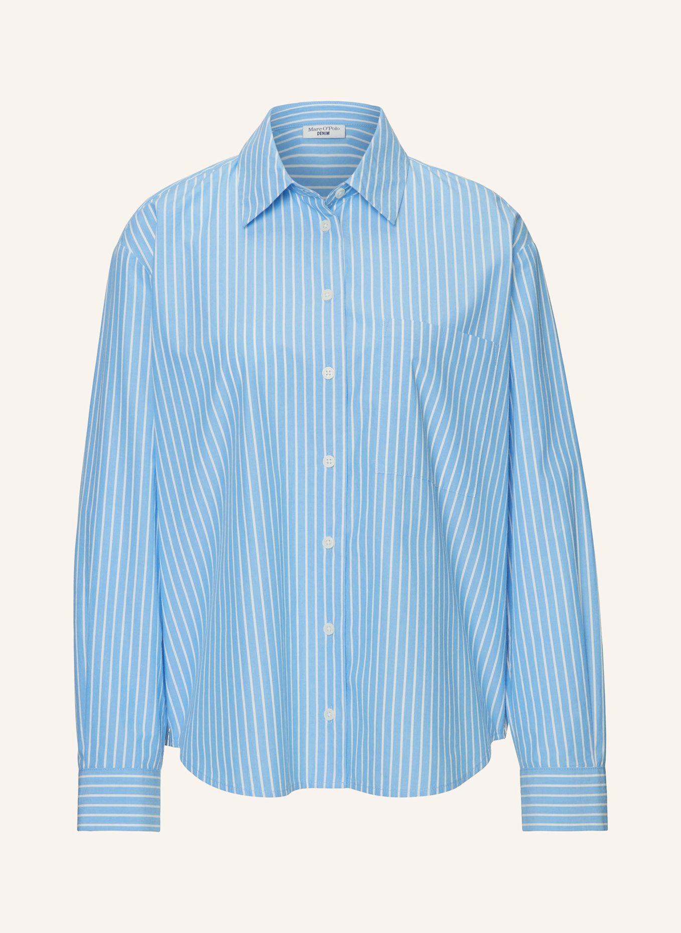 

Полосатая блузка Marc O'Polo Denim, синий