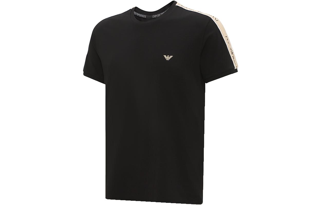 

Футболка мужская черная EMPORIO ARMANI