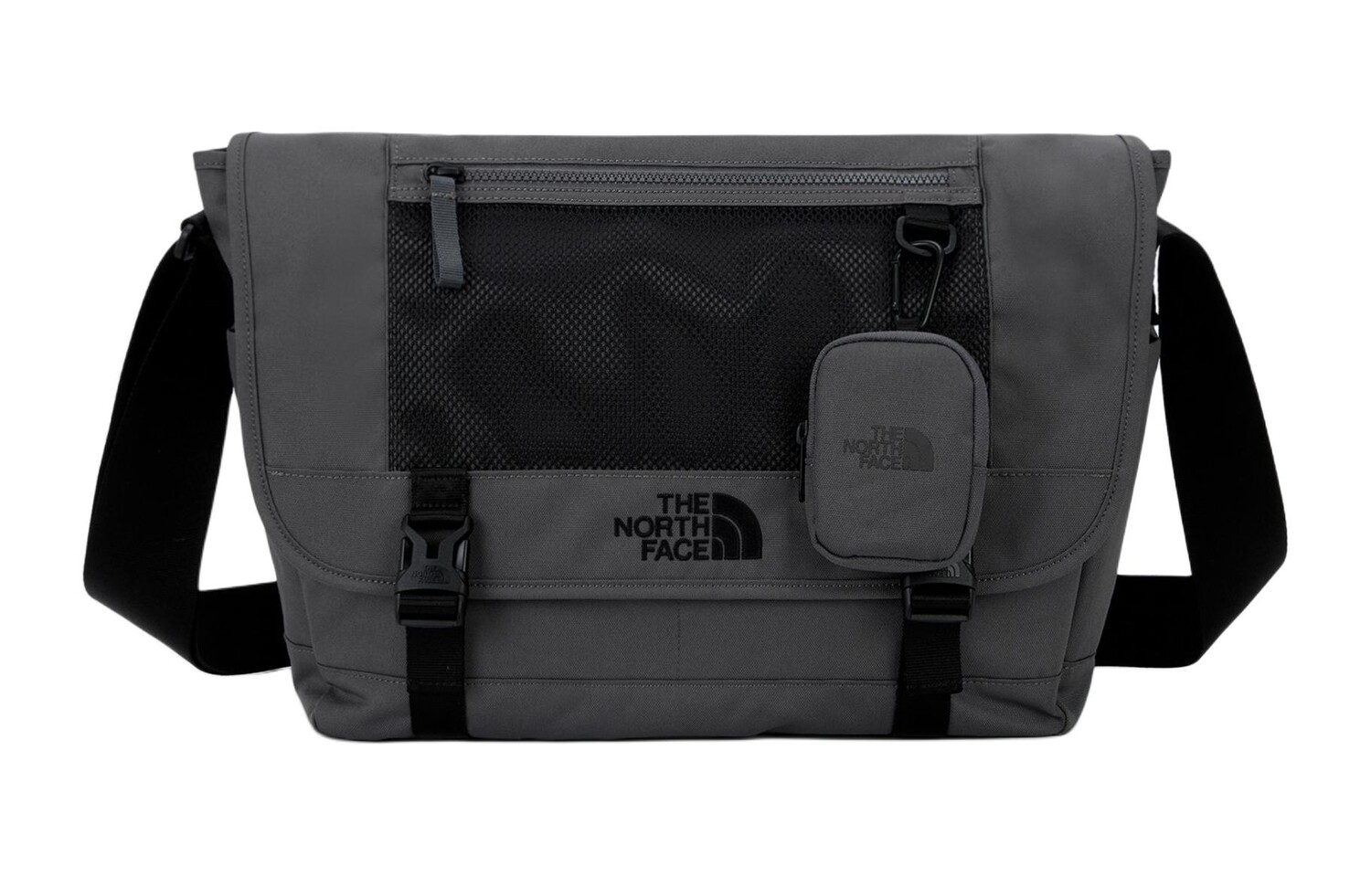 

Сумка через плечо унисекс THE NORTH FACE, Темно-серый
