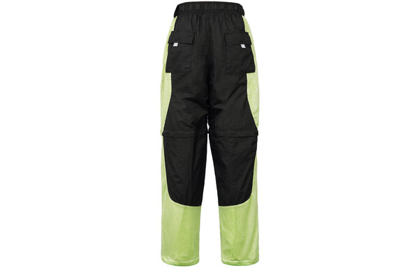 Спортивные штаны Air Jordan 23 Engineered Splicing Mesh Breathable Detachable Sports Pants Black, черный — фото 2