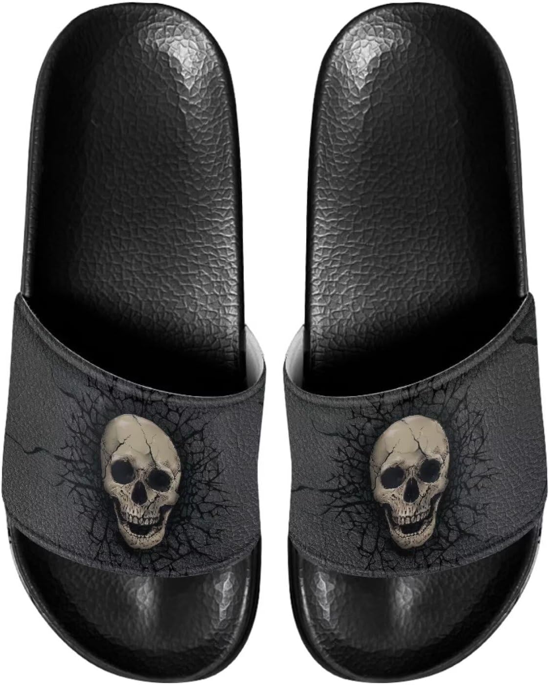 

Мужские домашние сандалии Qoiuvncy, летние, нескользящие, для пляжа и бассейна, легкие тапочки для дома и улицы, черная подошва, размер 5-14