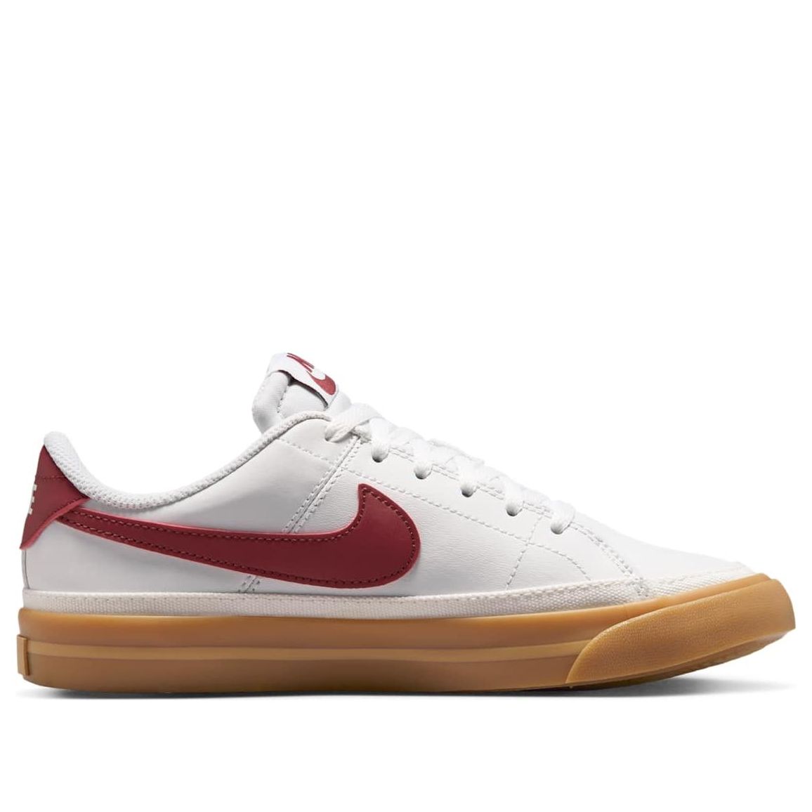 (GS) Nike Court Legacy 'White Red Gum' — фото 2