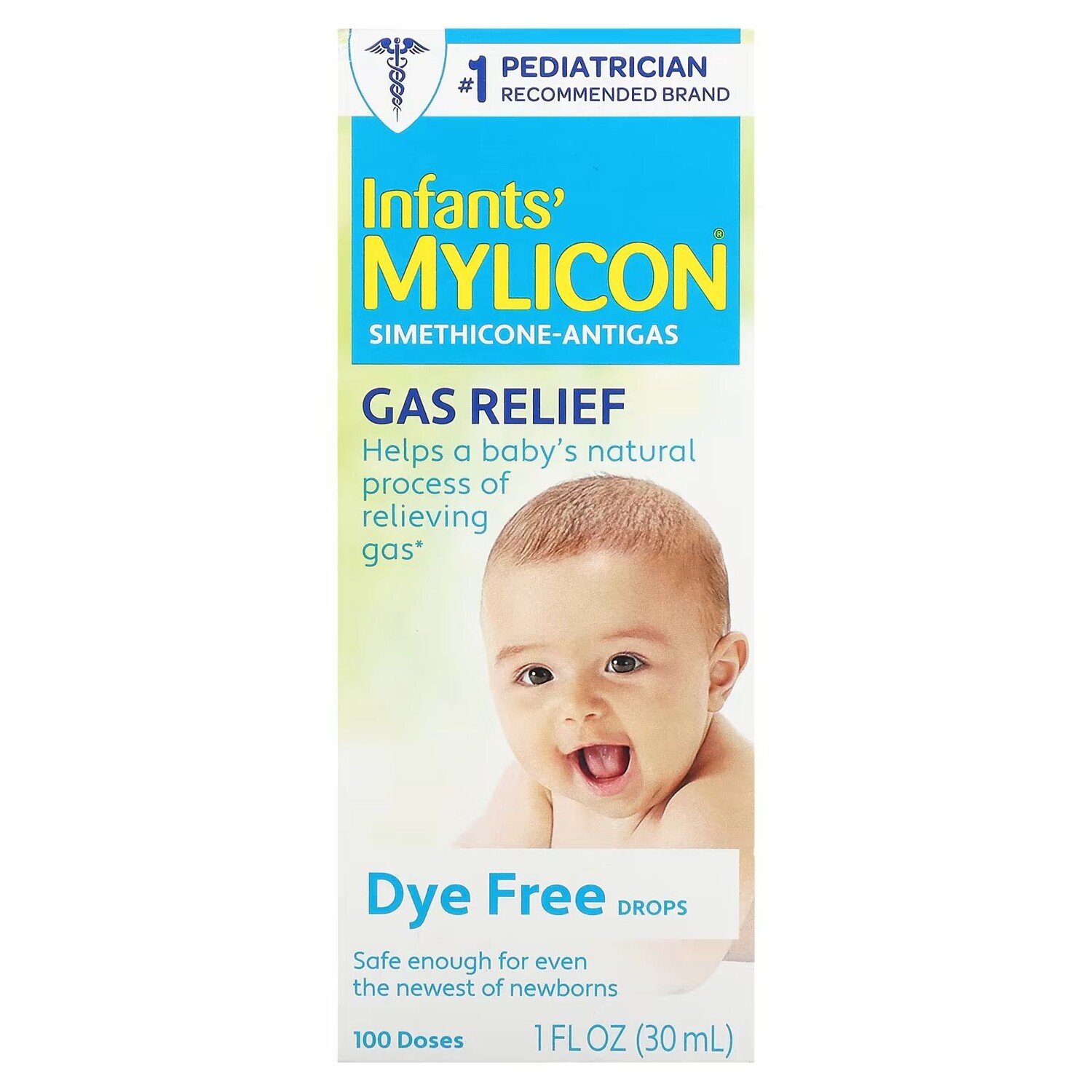 

Капли для облегчения газов у младенцев, 1 жидкая унция (30 мл) Mylicon