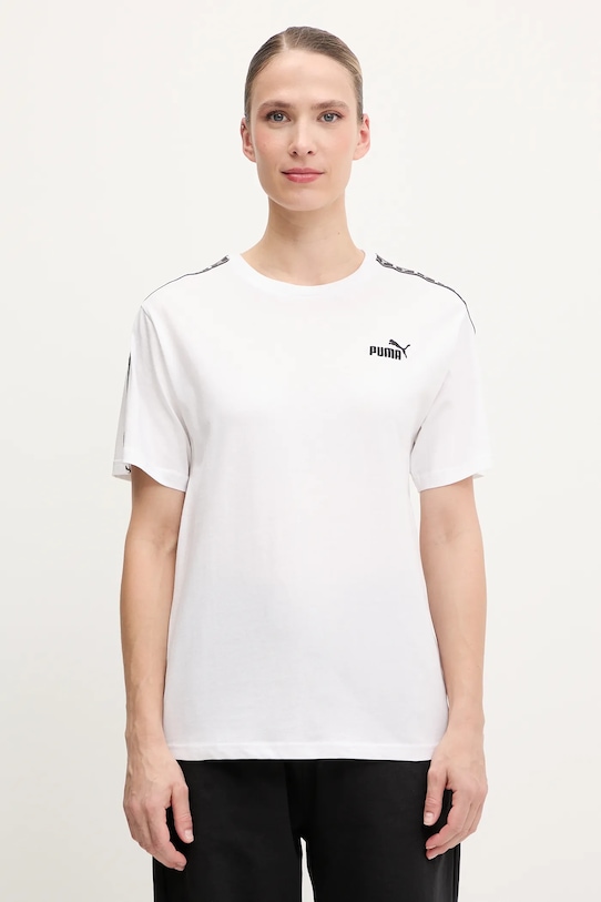

Хлопковая футболка Puma, белый