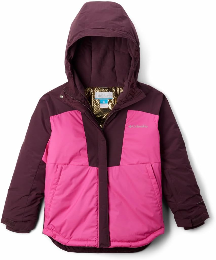 Columbia girls Mighty Mogul III куртка, Pink Ice/Moonvista — фото 4