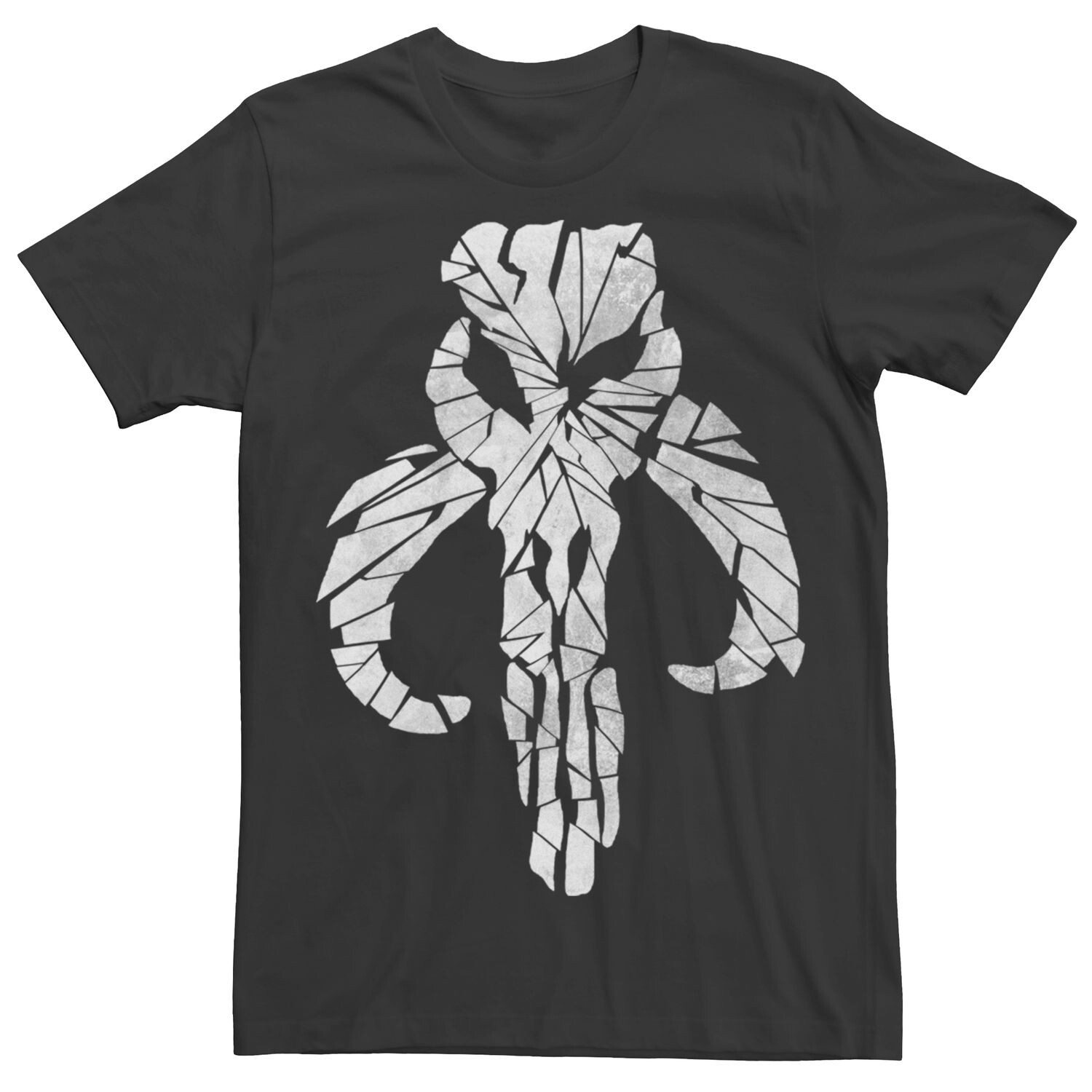 

Мужская футболка с треснутым логотипом Star Wars Mandalorian Licensed Character