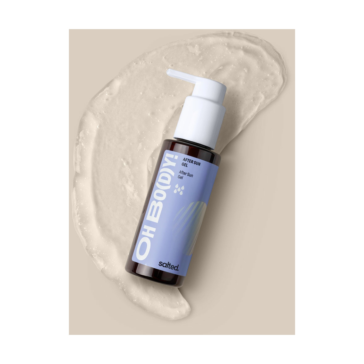 Средство после загара after sun gel ohne duft Salted, объем transparent - 100 мл — фото 4