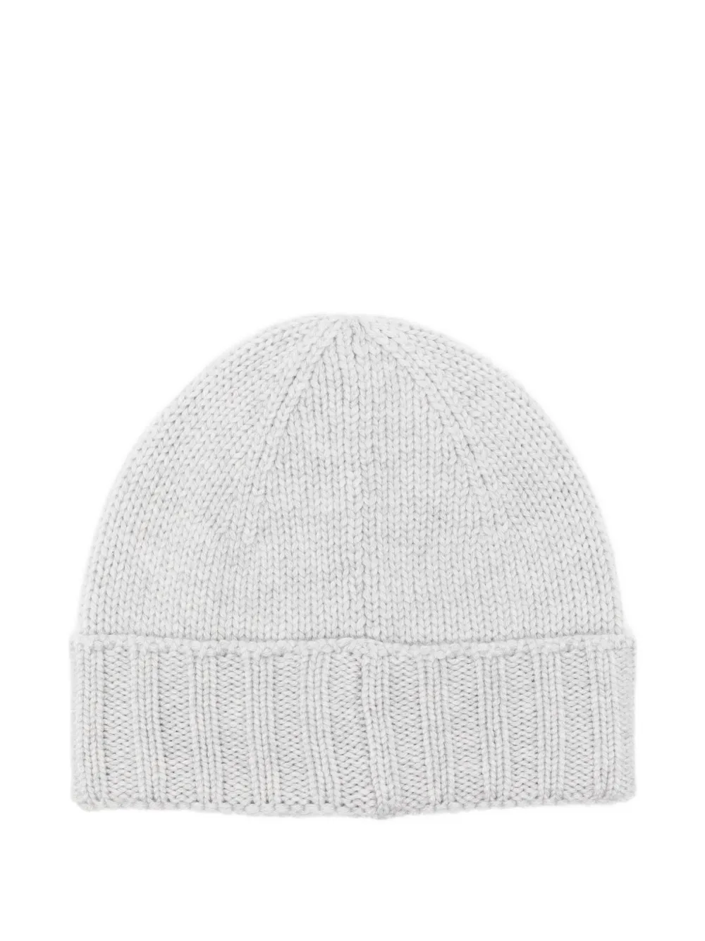 

Шапка с ребристым краем Giuuno, серый