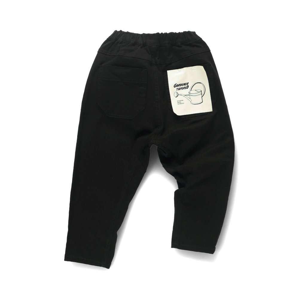 Зауженные брюки из саржи для садовника Branshes, Charcoal (Black) — фото 2