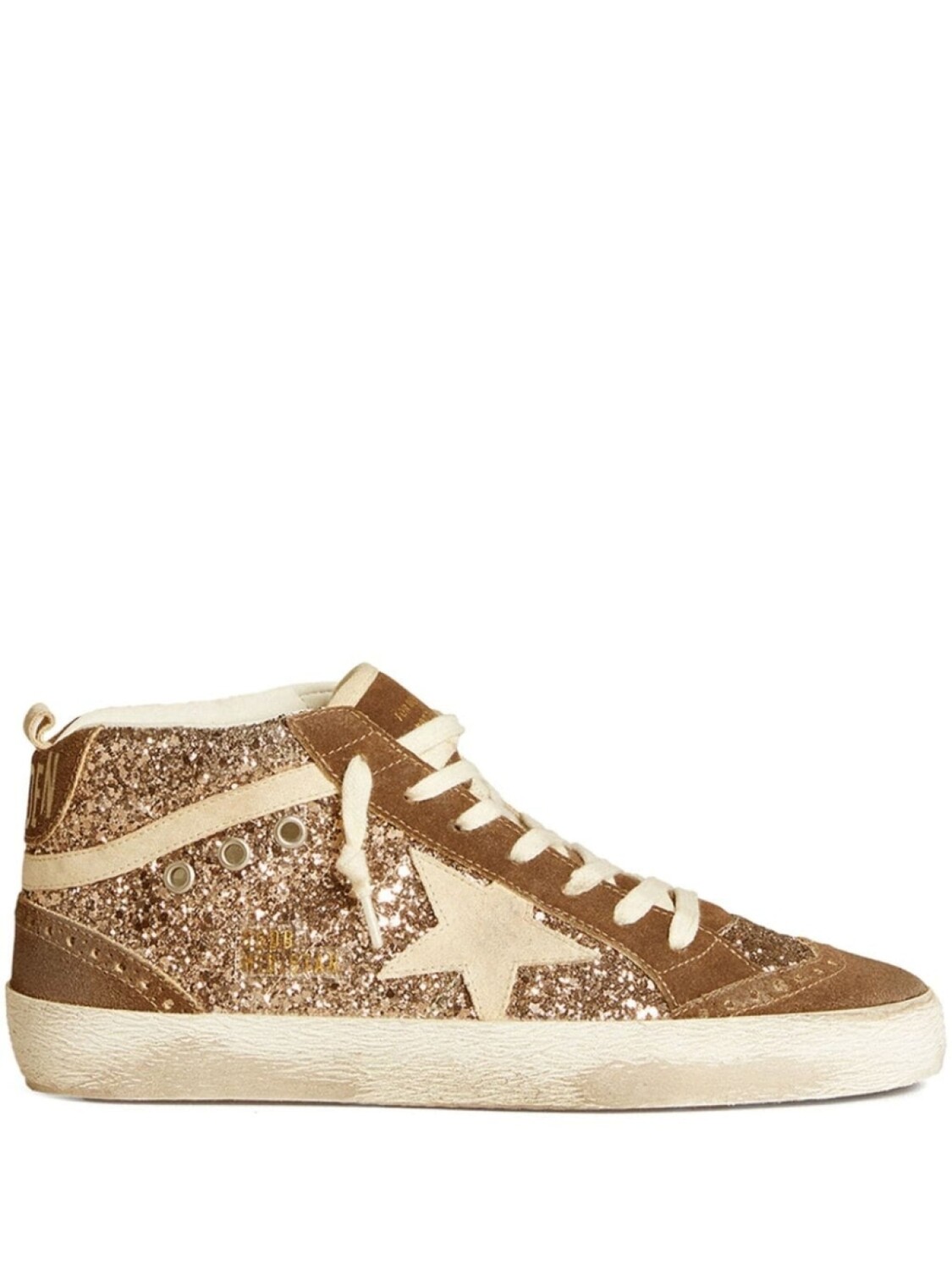 

Кеды Mid Star Golden Goose, коричневый