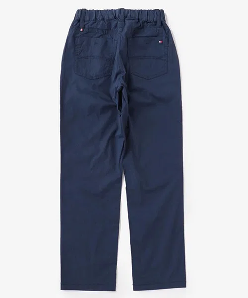Детские брюки TOMMY HILFIGER хлопковые, бежевые — фото 2