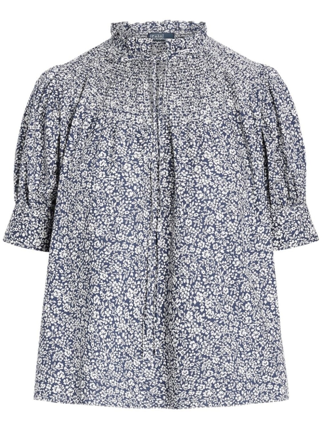 

Polo Ralph Lauren блузка с цветочным принтом, синий