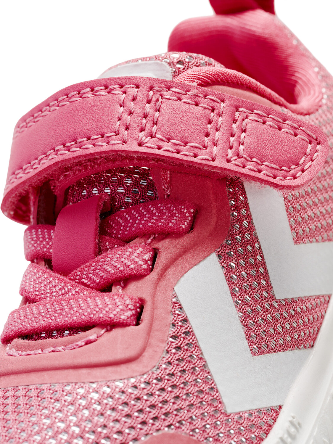 Низкие кроссовки Hummel Actus Recycled Infant, цвет BAROQUE ROSE — фото 3