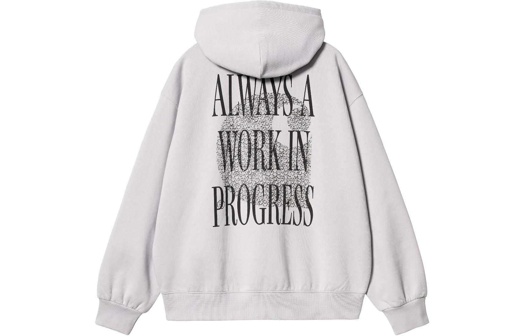 

Худи always a wip Carhartt WIP, светло-серый