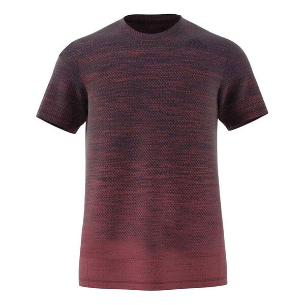 

Футболка gradient tee sports round neck short sleeve red Adidas, красный