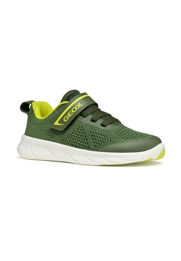 Детские кроссовки barefootrun Geox, Military Lime — фото 2